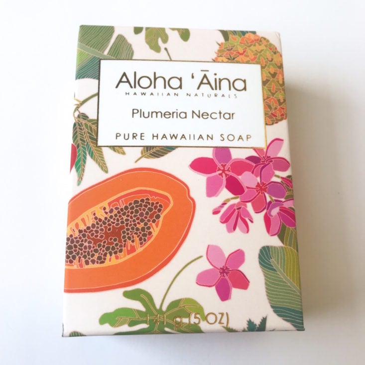 Maui Soap Company Aloha Aina Hawaiian Aromatherapy Pure Soap in Plumeria Nectar, 5 oz