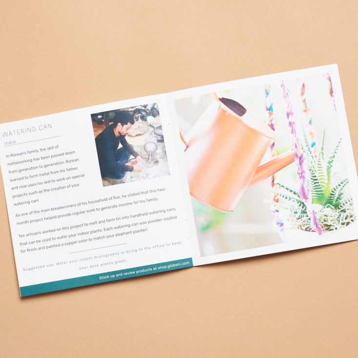 globein cultivate watering can info
