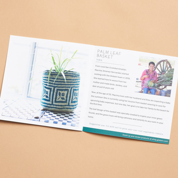 globein cultivate basket booklet