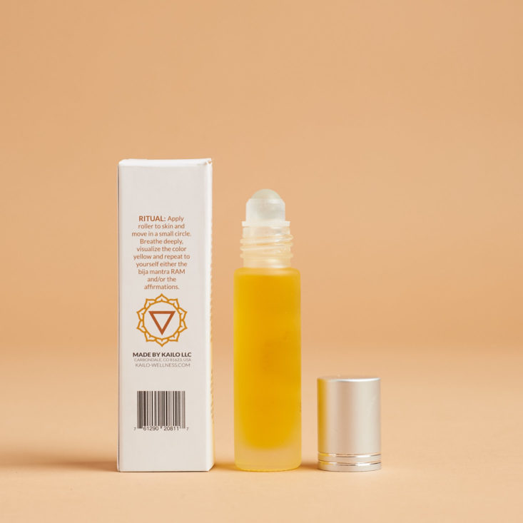 goddess provisions may 2018 solar plexus essential oil