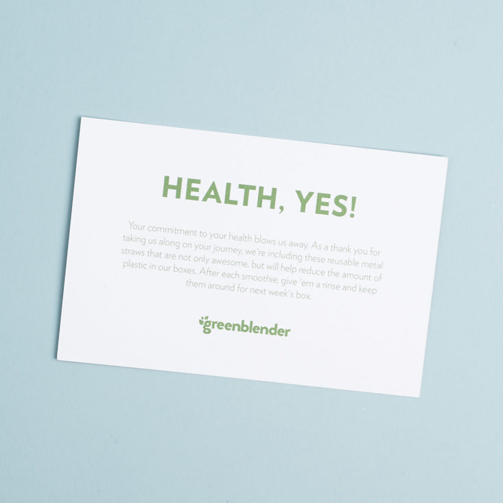 greenblender health card