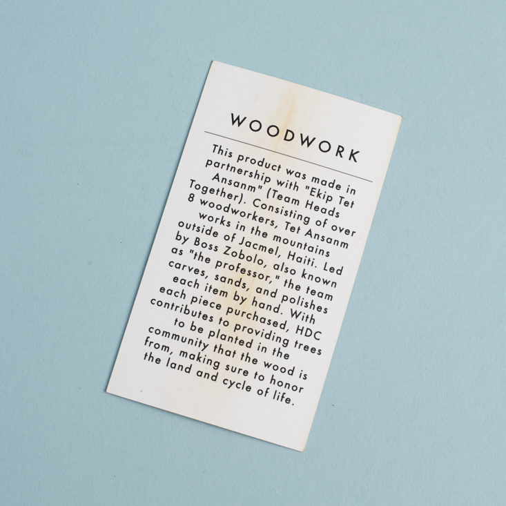 woodwork info