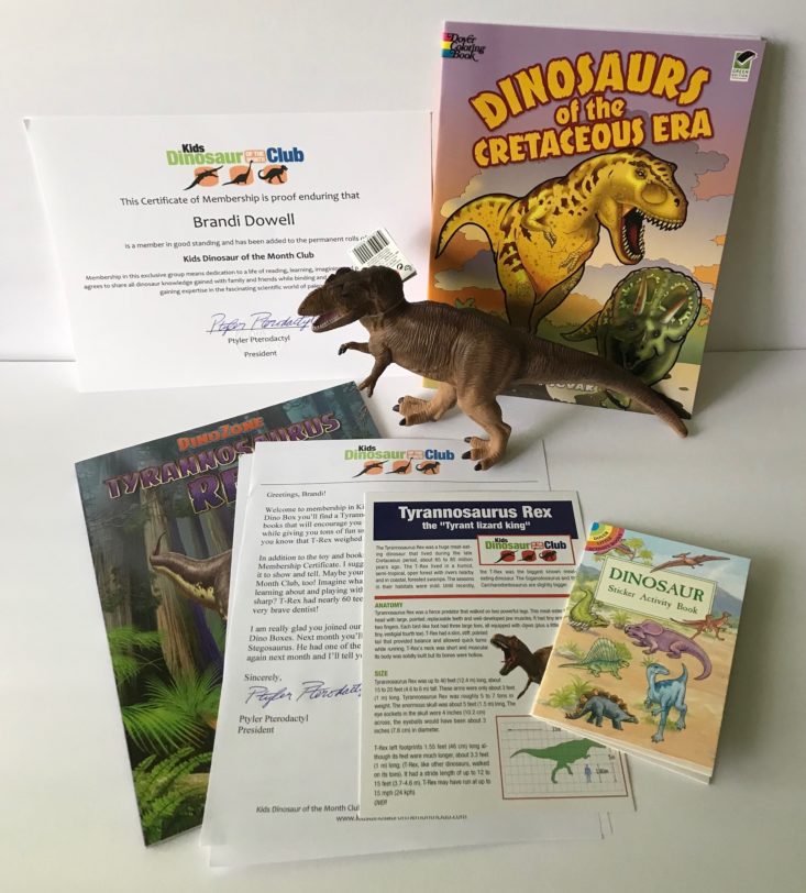 Kids Dinosaur of the Month Club Review