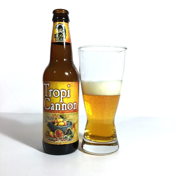 Microbrewed Beer of the Month April 2018 - tropicannon open