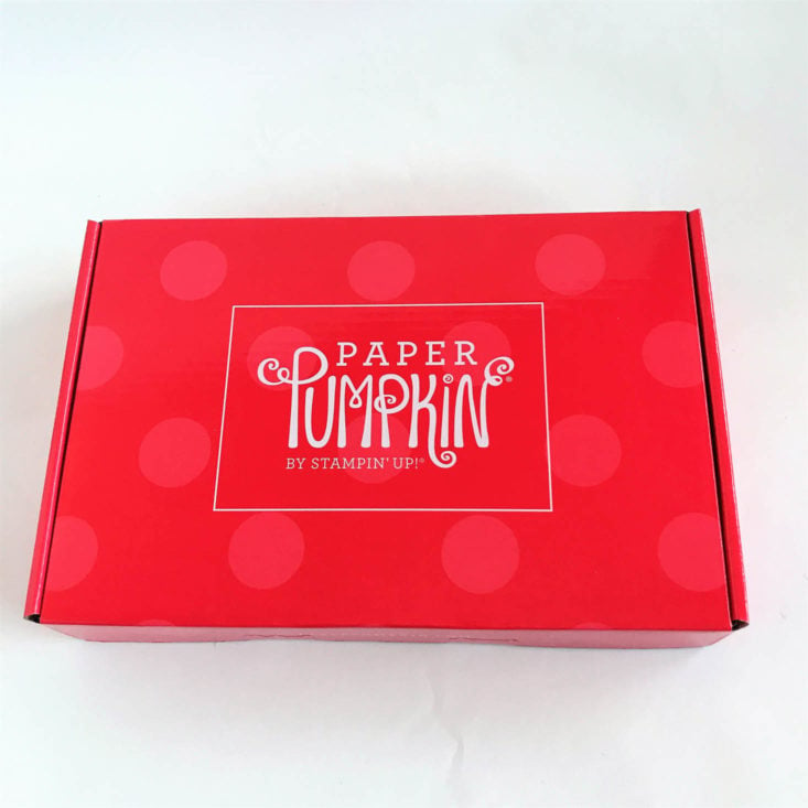 closed Paper Pumpkin box