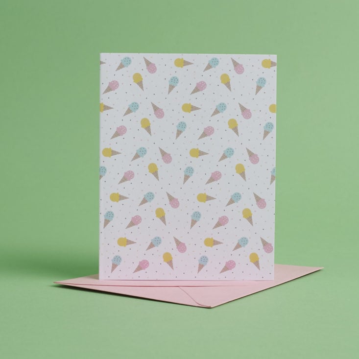 Ice Cream and Sprinkles Card