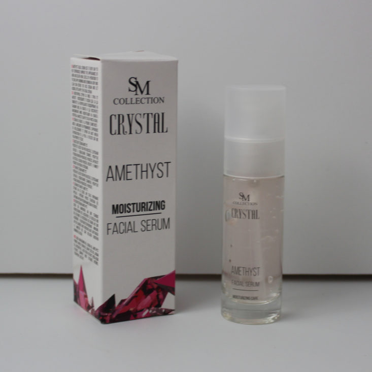 Amethyst Moisturizing Facial Serum by SM Crystal Collection 