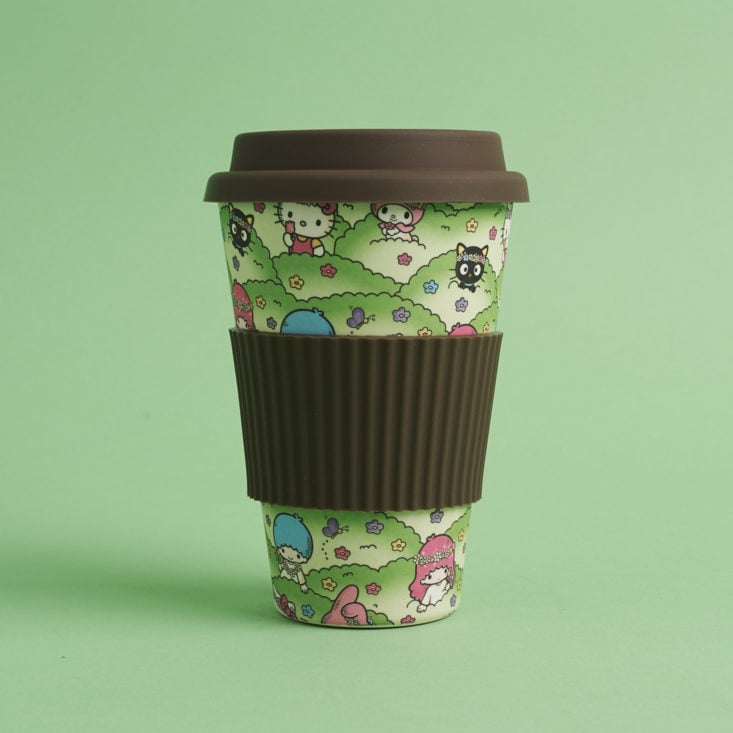 sanrio small gift crate spring box coffee tumbler with grip