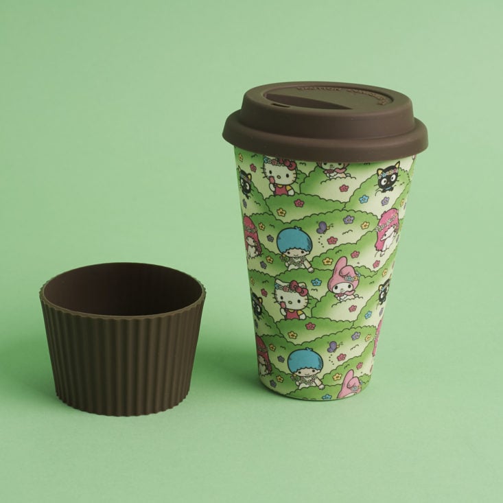 sanrio small gift crate spring box coffee tumbler with cute pattern