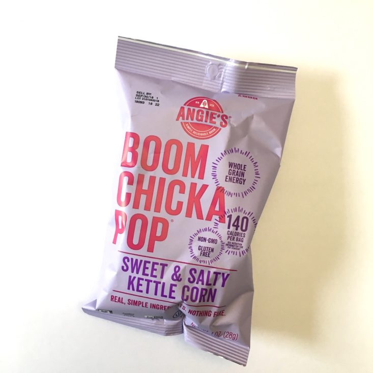 SnackSack Classic April 2018 Boom Chicka Pop
