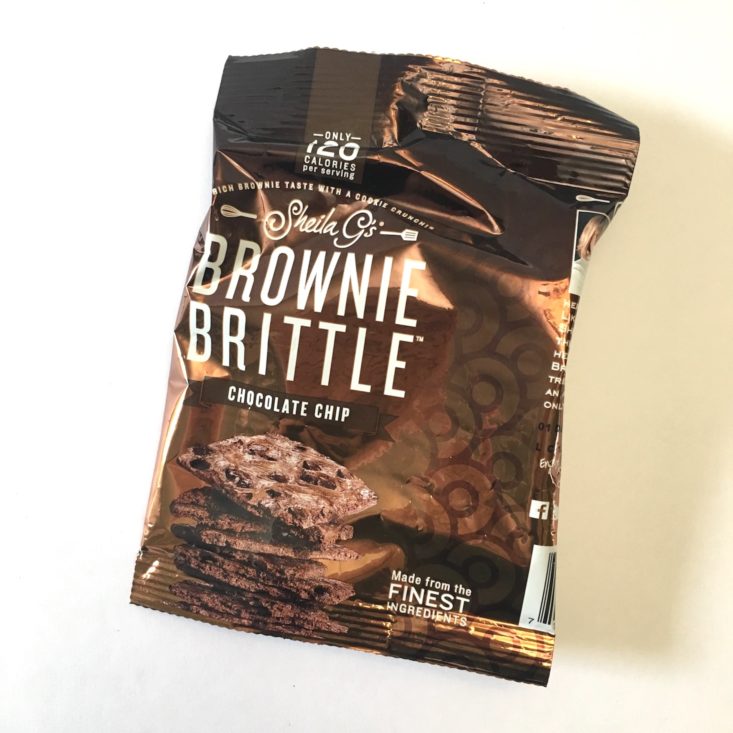 SnackSack Classic April 2018 Brownie Brittle