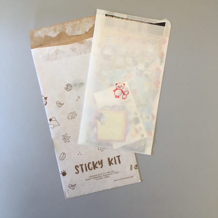 Sticky Kit April 2018 Unpacking