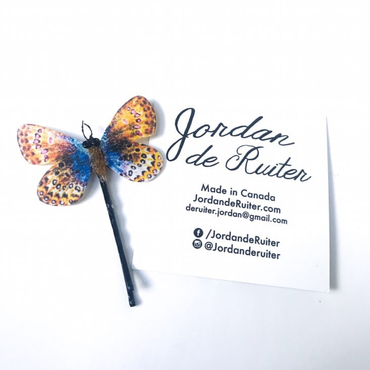 Jordan de Ruiter Butterfly Hairpin 