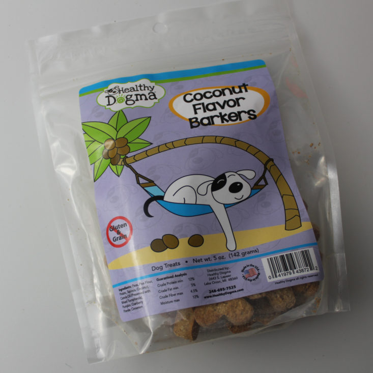 Healthy Dogma Coconut Flavor Barkers (5 oz)