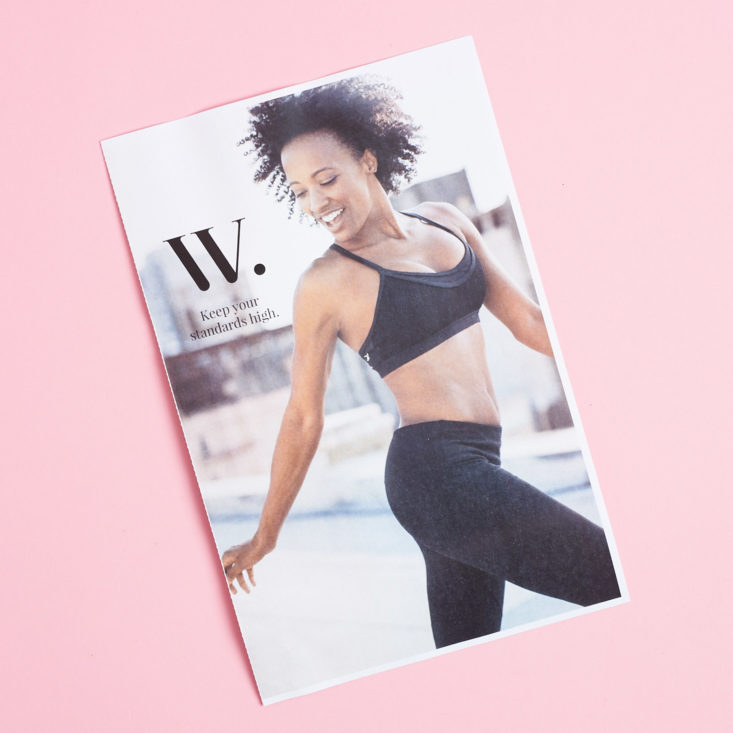 wantable fitness booklet
