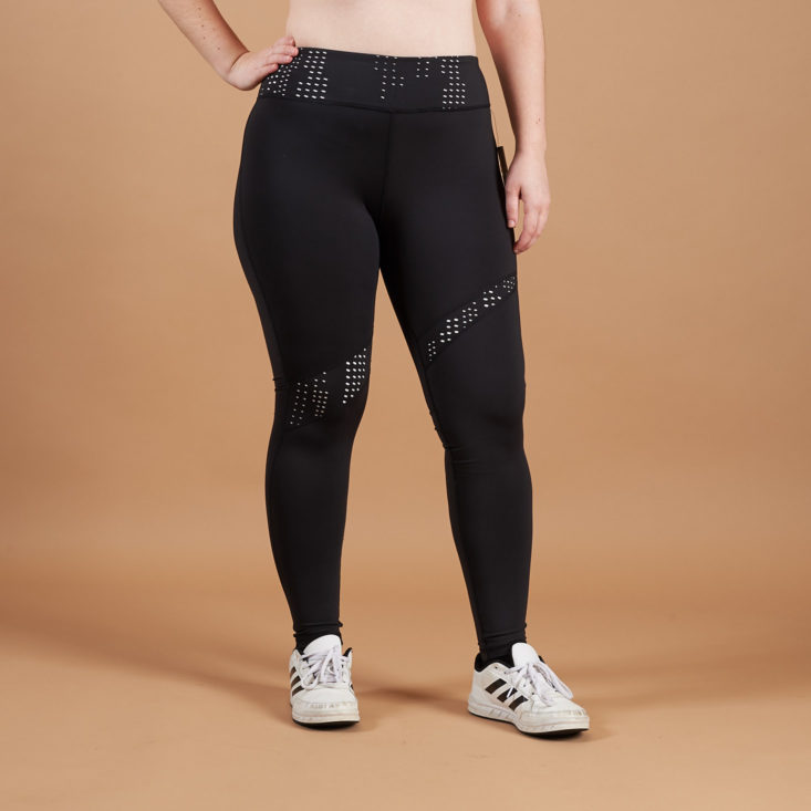 wantable fitness leggings with hole details