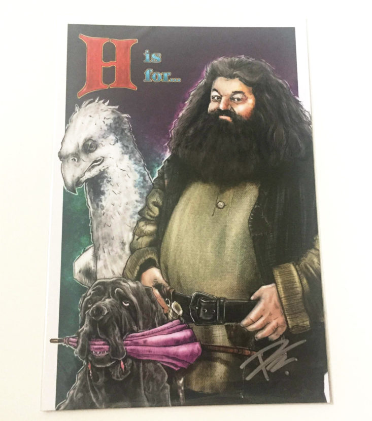 World of Wizardry April 2018 Art Hagrid