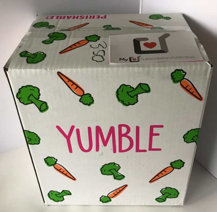 closed Yumble box