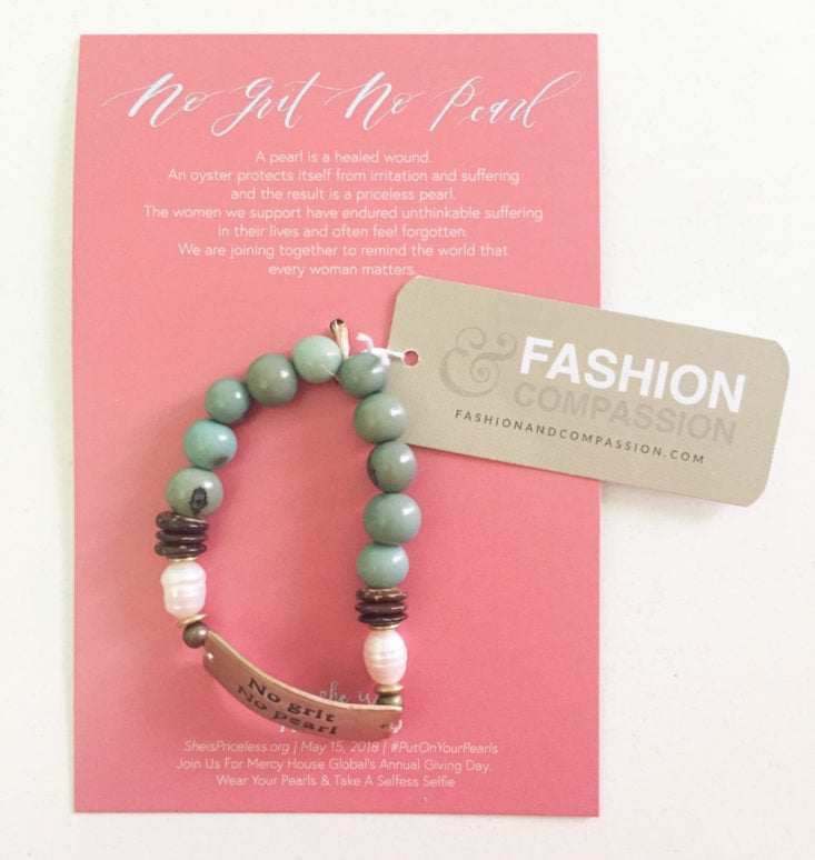 fair trade friday may 2018 bracelet