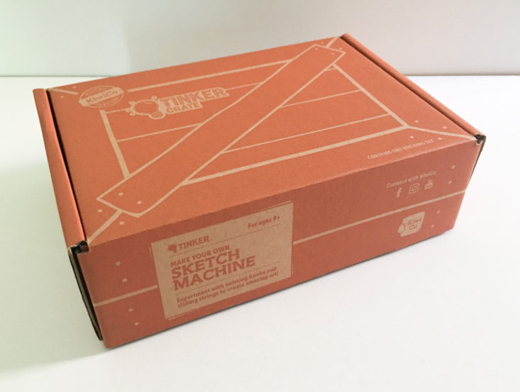 closed tinker crate box