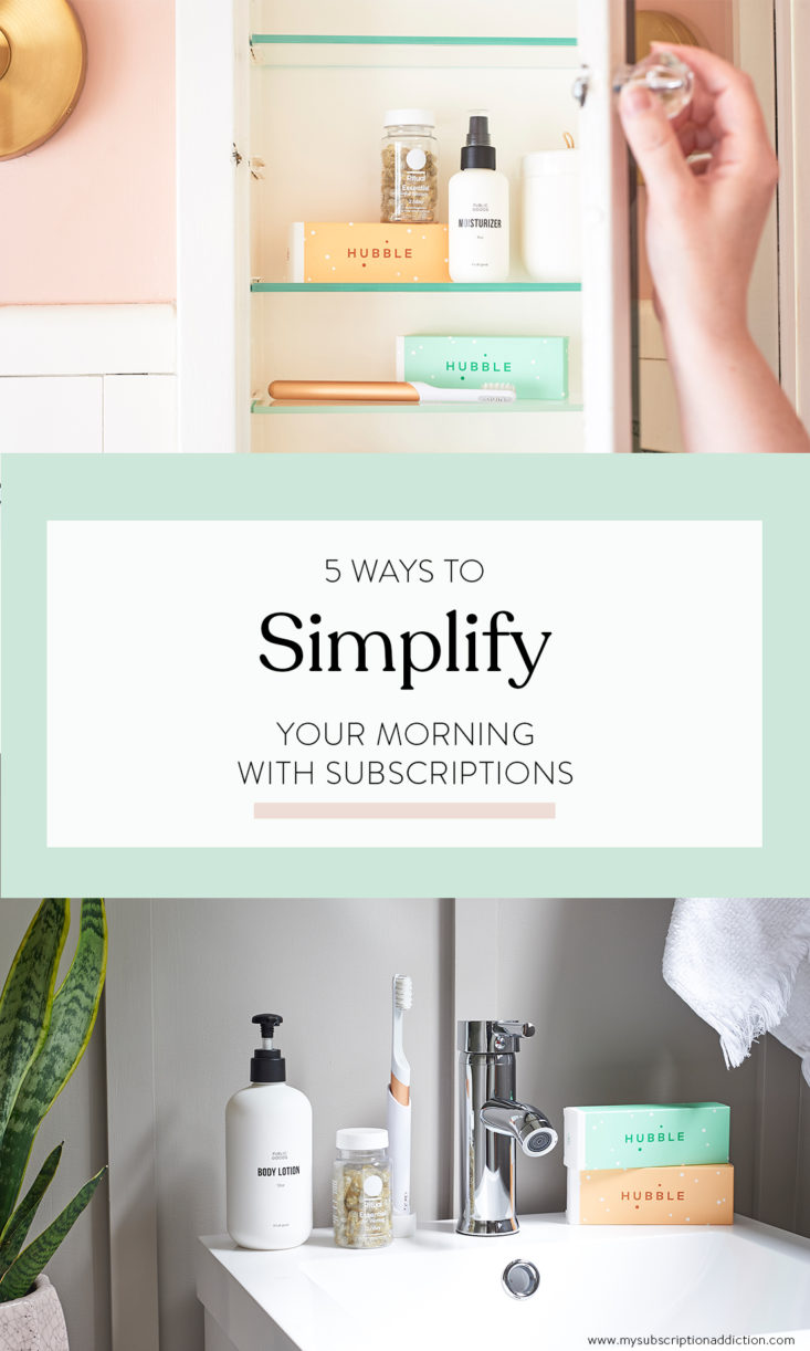 5 ways to simplify your morning routine minimalist subscription boxes