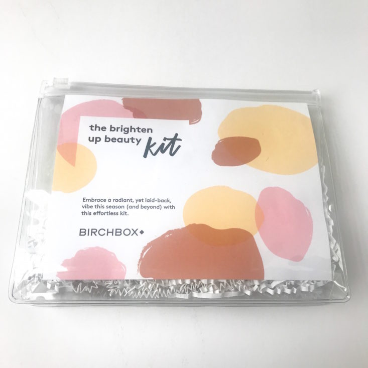 Birchbox Brighten Up Kit box