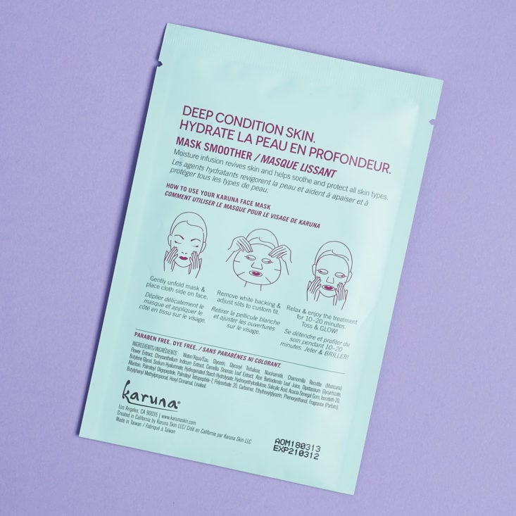 causebox summer face mask