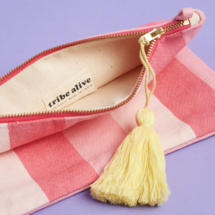 causebox summer pink clutch