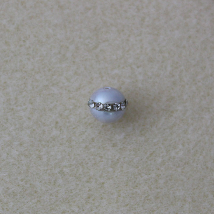 6-8mm Freshwater Pearl with Crystal Rhinestones