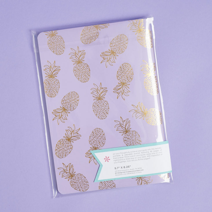 erin condren pineapple pattern greeting card