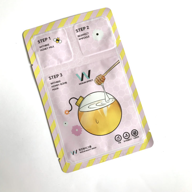 Facetory Seven Lux May 2018 - wonjin effect withbee honey bomb mask