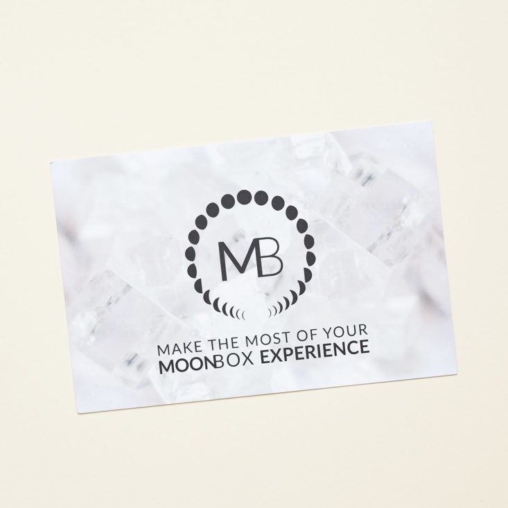 gaia collective moon box intro card