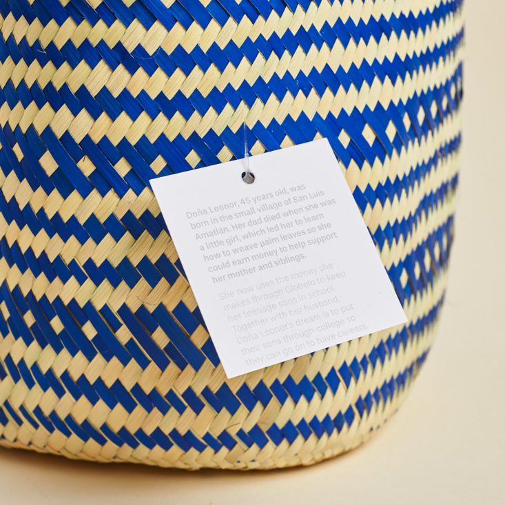 globe in mindfulness basket tag