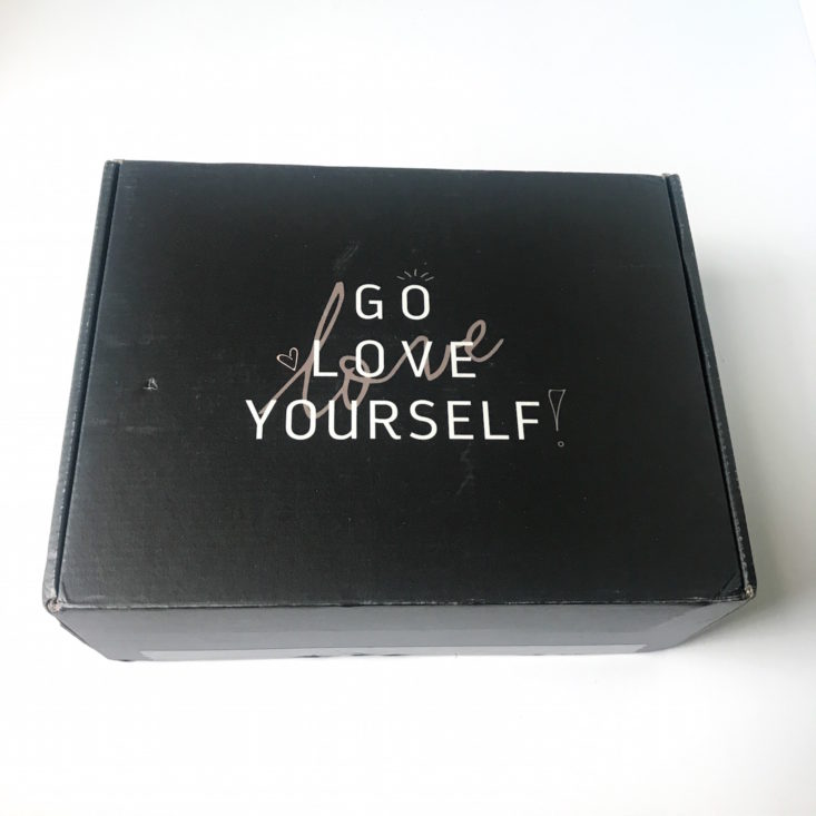 closed Go Love Yourself box