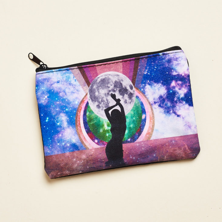 goddess provisions printed makeup bag