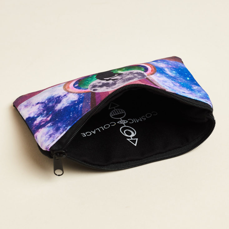 goddess provisions open zippered bag