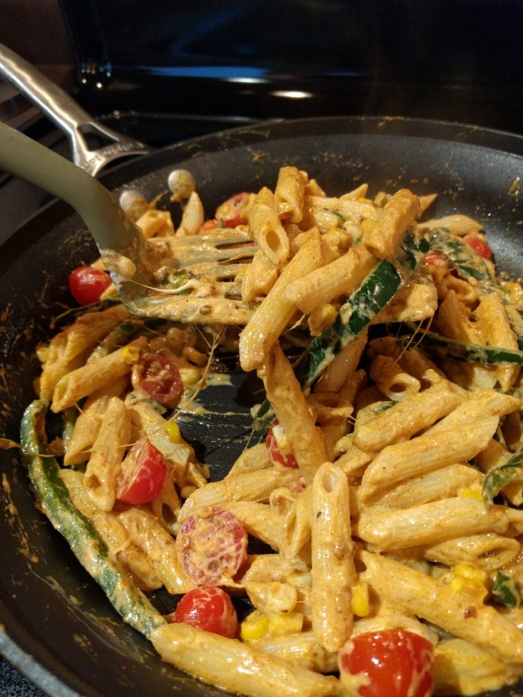 home chef pasta cooking