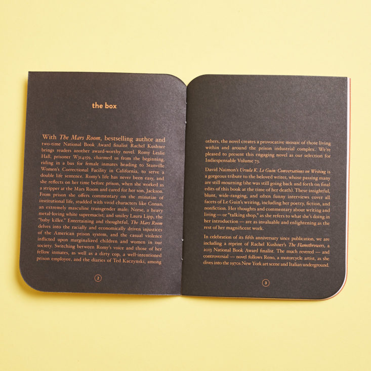 indiespensable information about the book and author