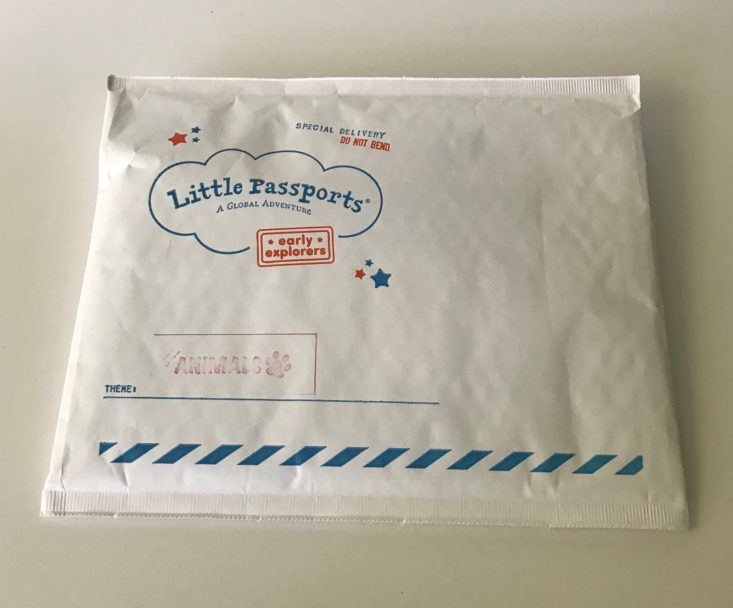 closed Little Passports package