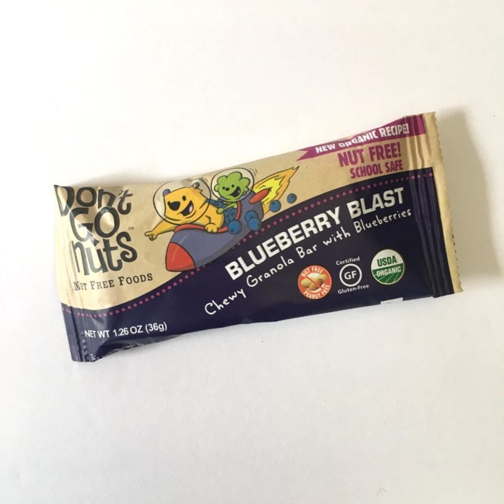 Love With Food GF June 2018 Blueberry Granola Bar