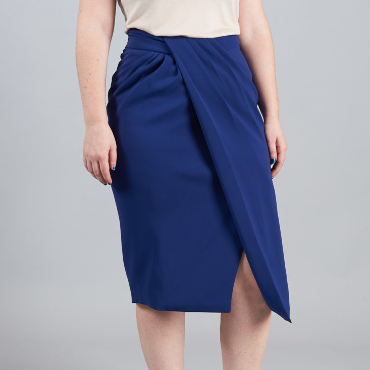 mm lafleur cobalt skirt