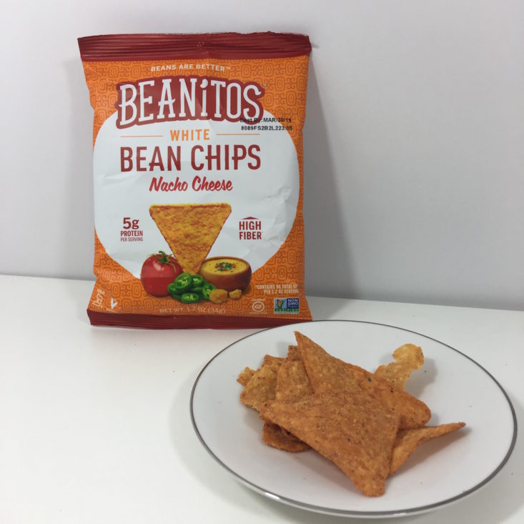 Beanitos White Bean Chips – Nacho Cheese, 1.2 oz