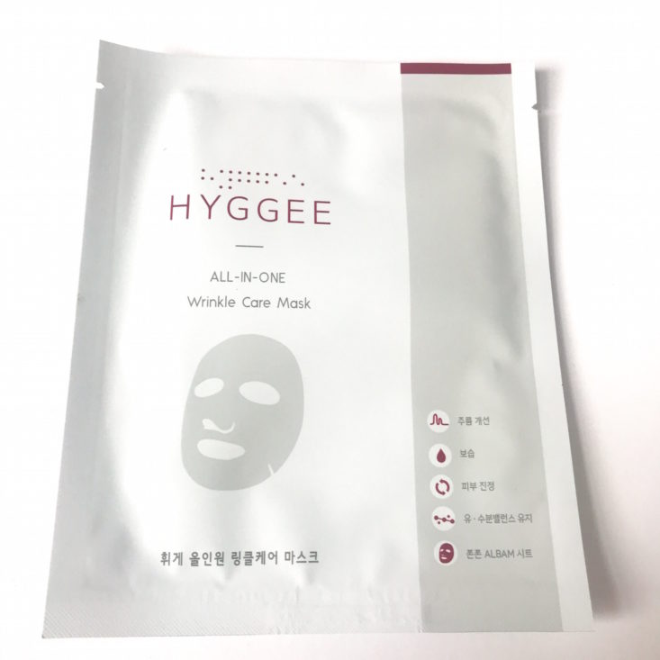 Pink Seoul Monthly Mask Box hyggee