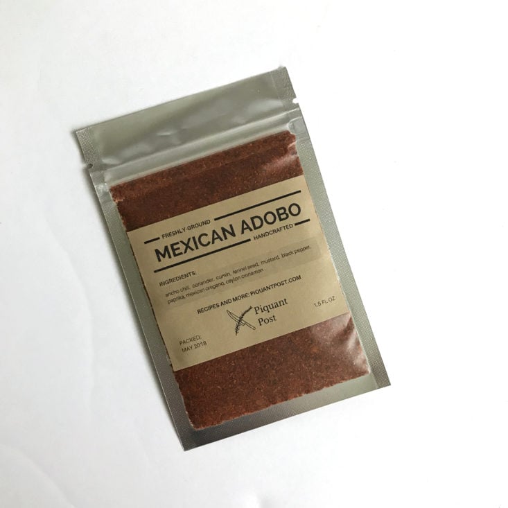 Piquant Post May 2018 - mexican adobo