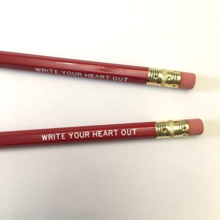 Scribbler May 2018 Pencil Set