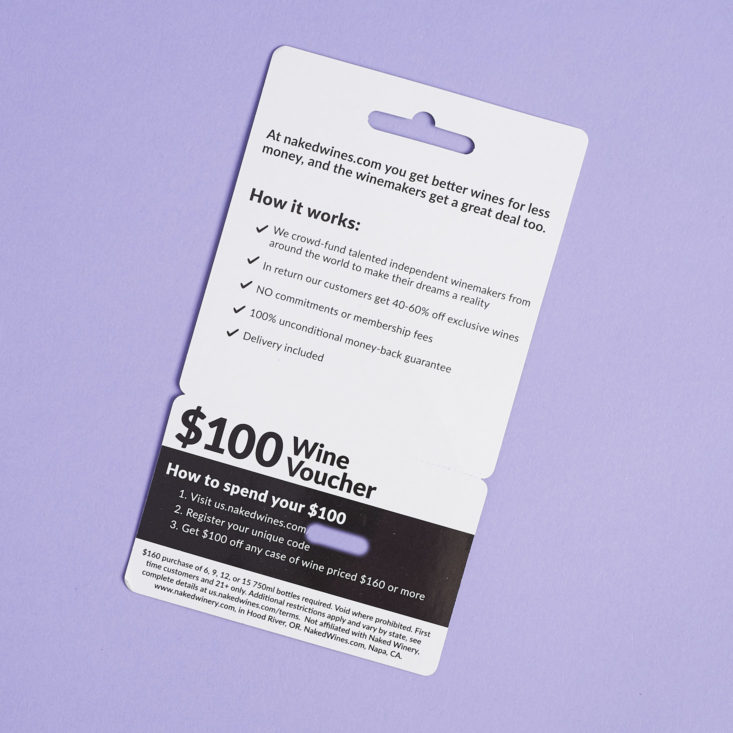 shoedazzle naked wines voucher