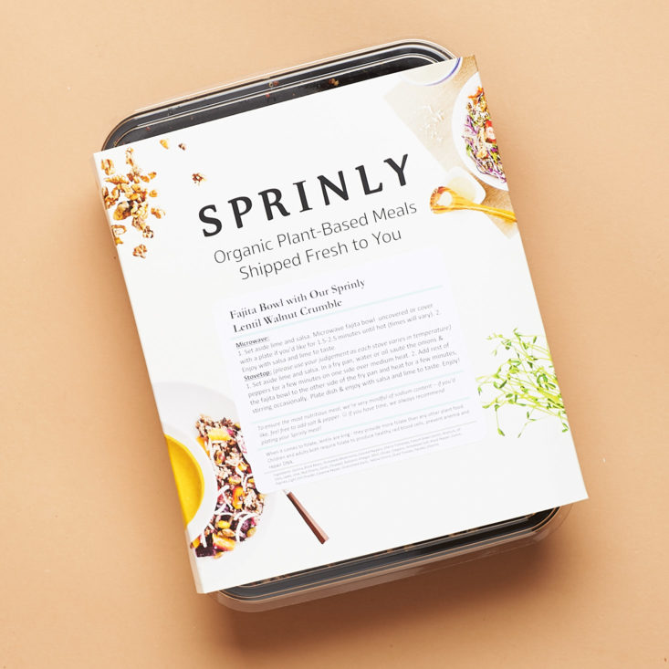 sprinly packaging