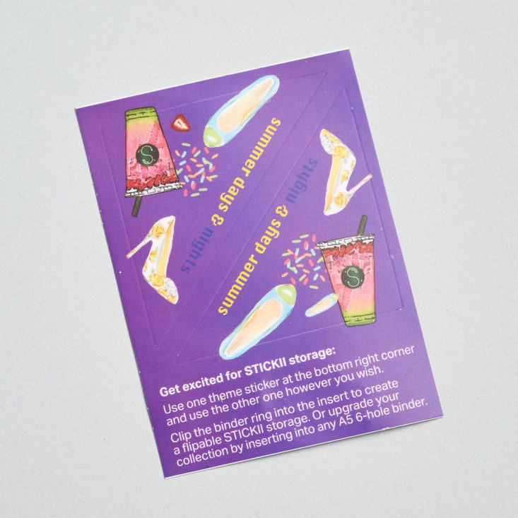 stickii june label