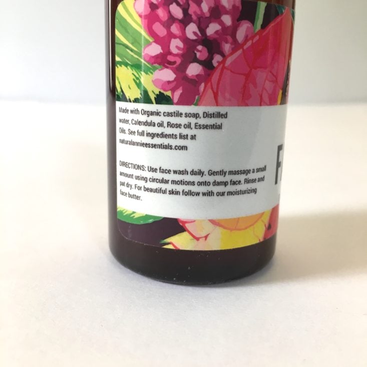 Therabox May 2018 Castor Oil Wash