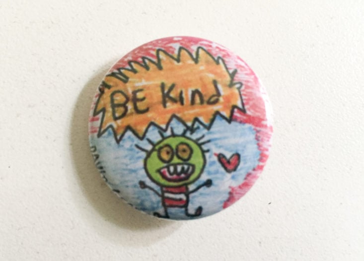 "Be Kind" Button by David Gerbstadt